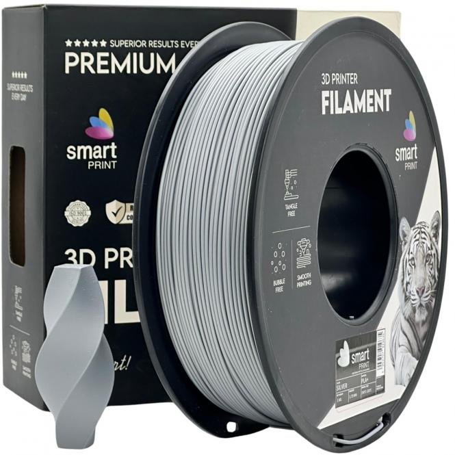 PLA+ Silber, Smart Print, Cool Gray 3 C 