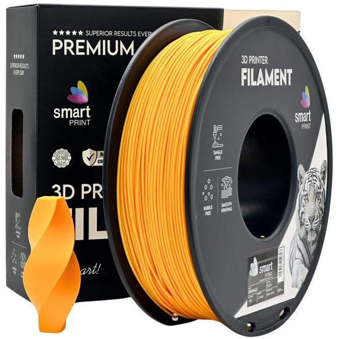 PLA+ orange, Smart Print, 1575 C 