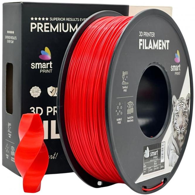 PLA rot, Smart Print, 186°C 