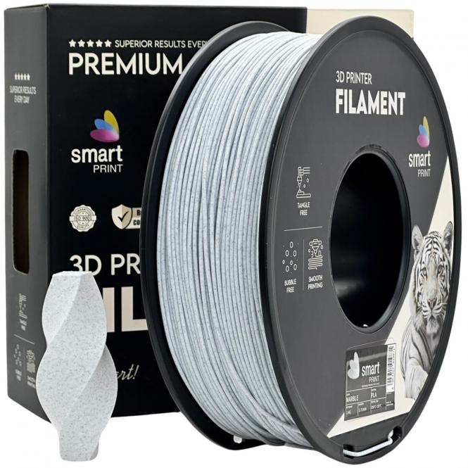 PLA-Marmor, Smart Print, Cool Gray 3 C 