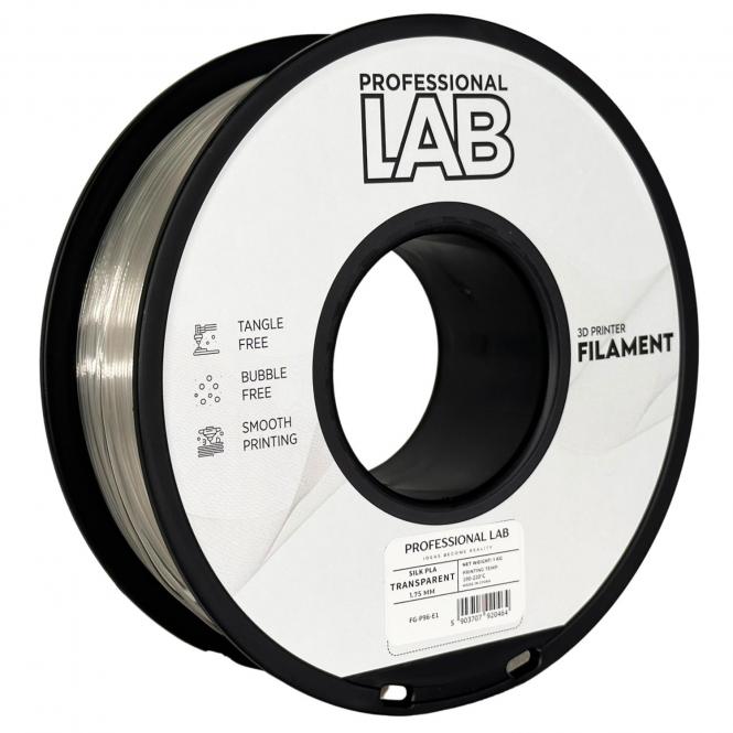 PLA transparent « Silk », Prof. Lab, 