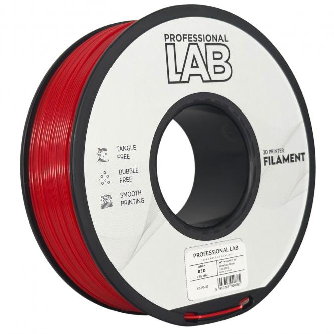 ABS+ rouge, Prof. Lab, 186°C 