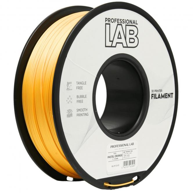 PLA orange pastel, Prof. Lab, 148c 