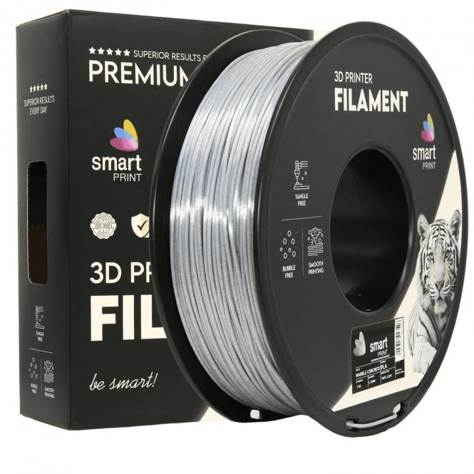 Béton marbré PLA, Smart Print, Cool Gray 6 C 