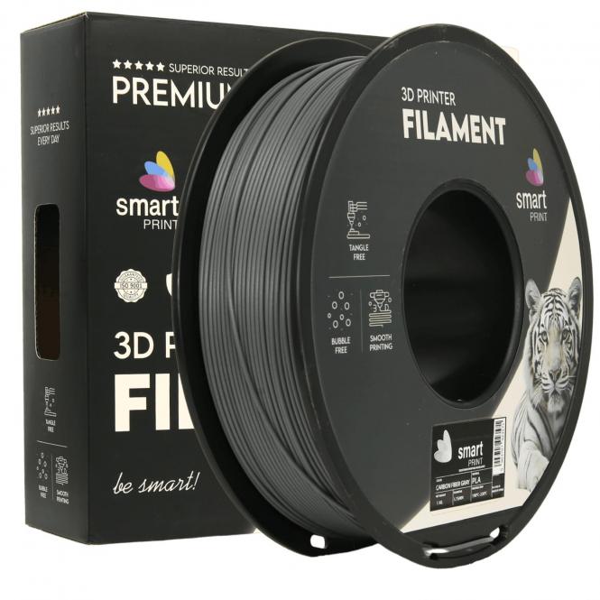 PLA fibre de carbone gris, Smart Print, Cool Gray 10 C 