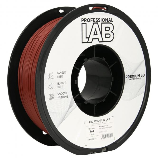 PETG rouge mat, Prof. Lab, 1815C 
