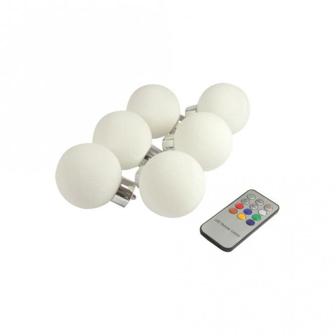 LED Xmas Christbaumkugeln, klein 