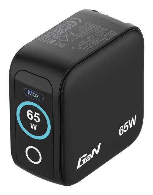 Mini-chargeur GaN 65W avec écran 