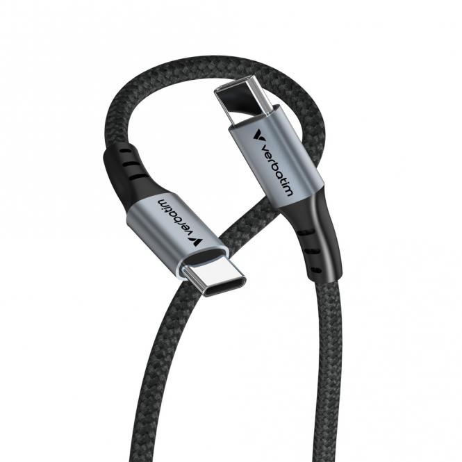 Synchronisations- und Ladekabel  100W, USB-C auf USB-C, 120cm 