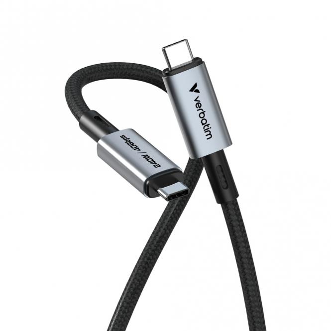 Synchronisieren + Laden: USB-C auf USB-C, 240W, 40Gbit/s, 120cm 