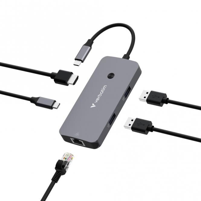 CMH-05 USB Typ C 5000Mbit/s Silber 