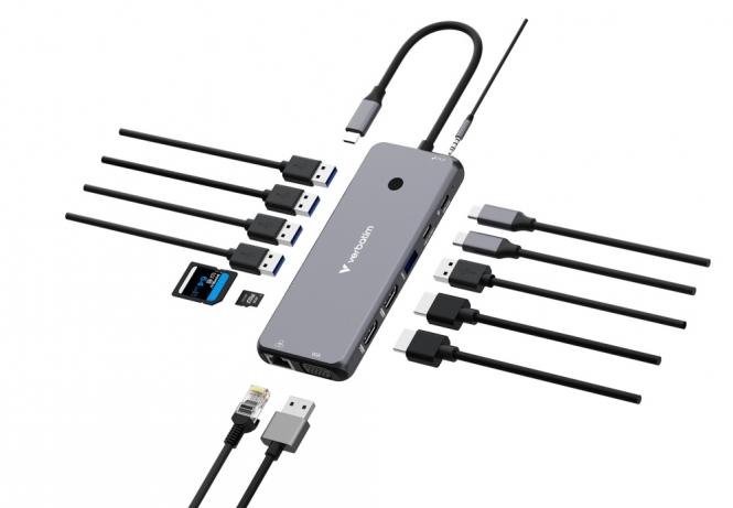 CMH-14 USB Typ C 5000Mbit/s Silber 