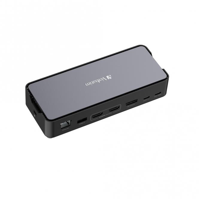CDS-15 USB 3.2 Gen 1 (3.1 Gen 1) filaire, Type-C, noir, gris 