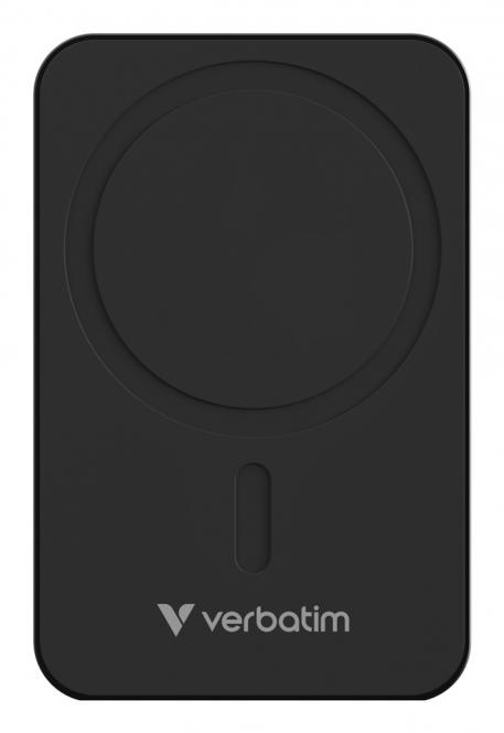 Charge n Go Essentials - Batterie externe sans fil magnétique 20 000 mAh, noire 