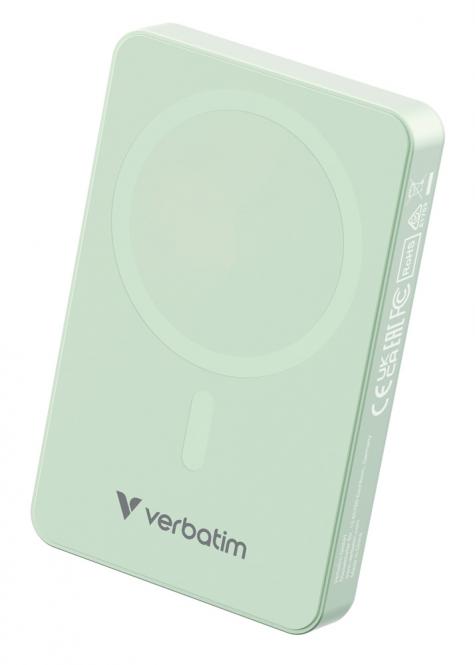 Charge n Go Essentials Magnetische kabellose Powerbank 10000 mAh, grün 