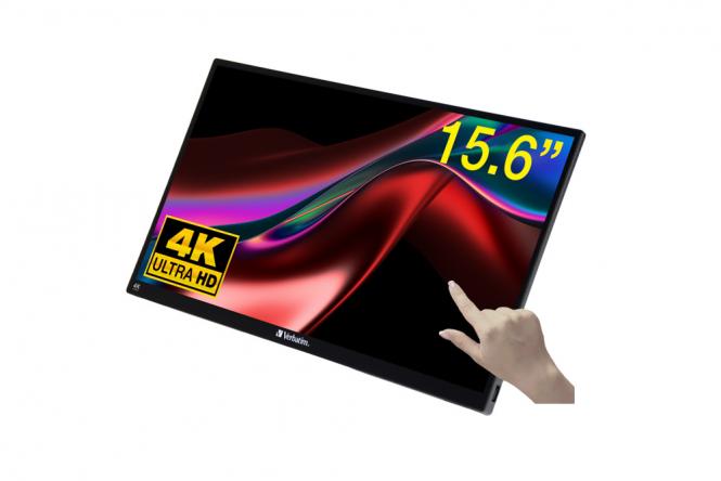 Tragbarer Touchscreen-Monitor Ultra HD 4K  15,6 Zoll 