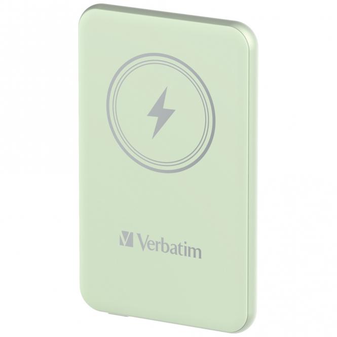 Charge n Go Magnetische kabellose Powerbank 5000 mAh, grün 