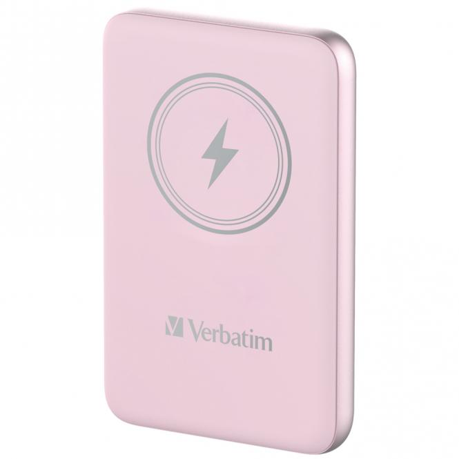 Charge n Go Magnetische kabellose Powerbank 10000 mAh, rosa 