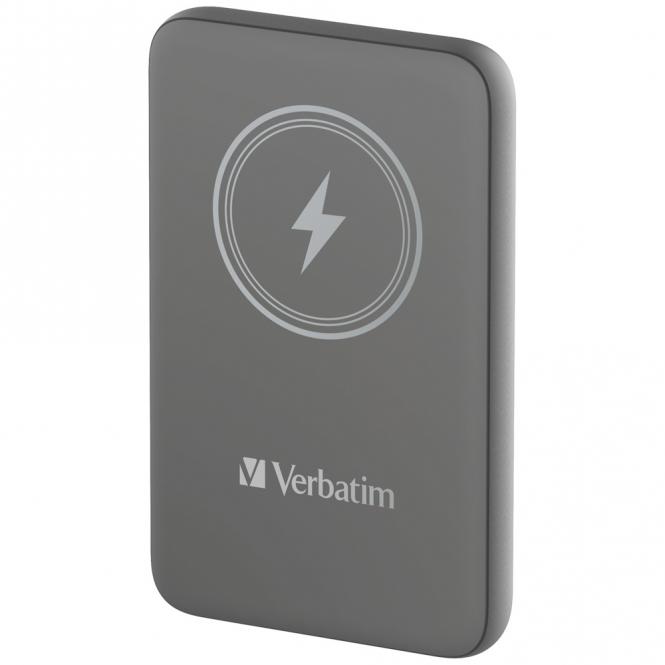 Charge n Go Magnetische kabellose Powerbank 10000 mAh, grau 