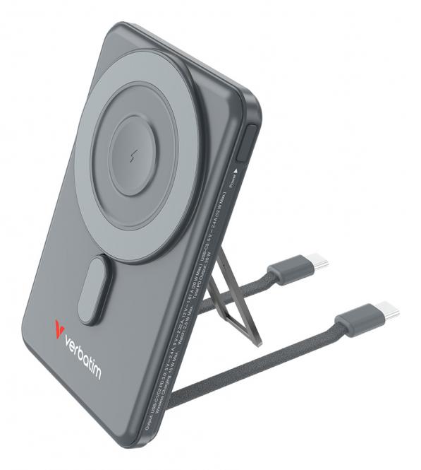 Charge n Go 2C Powerbank 5000 mAh, grau 