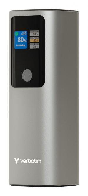 Charge n Go Powerbank 27.000 mAh, 183W, grau 