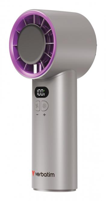 Cool n Go IceTouch Handventilator Grau/Lila 