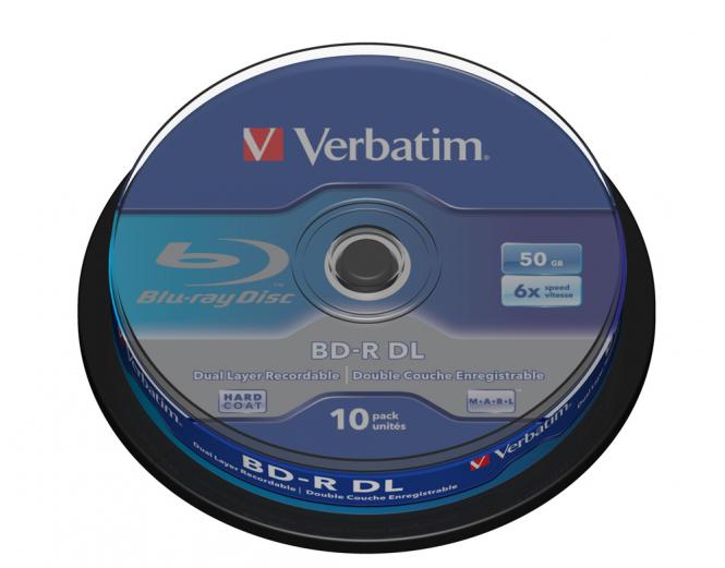 43746 disques Blu-ray vierges BD-R 50 Go, lot de 10 