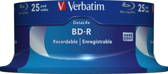 Datalife BD-R 6x 25 Go, lot de 25 pièces 