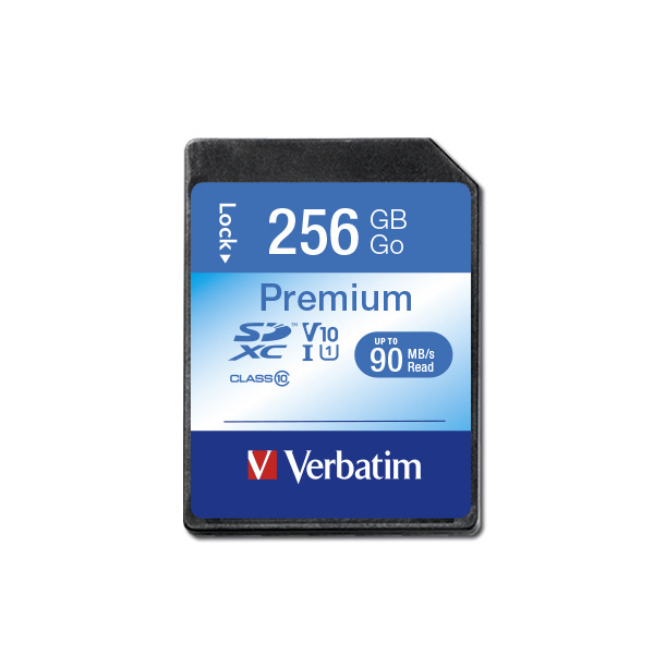 Premium 256GB SDXC UHS-I Klasse 10 