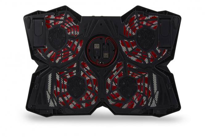 SureFire Bora Laptop-Kühlunterlage 43,2cm (17 Zoll) 1200 U/min Schwarz 