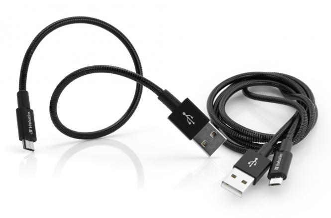 USB-Kabel USB 3.2 Gen 1 (3.1 Gen 1) 1m Micro-USB A  USB A, schwarz 