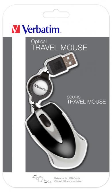 Souris de voyage optique Go Mini - Noire 