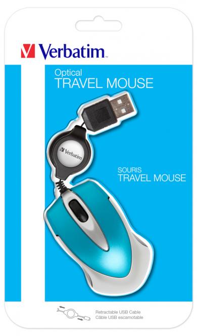 Souris Go Mini Office ambidextre, USB Type-A, optique, 1 000 DPI 