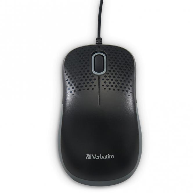 49024 Souris optique USB Type-A pour droitiers, 1 000 DPI 