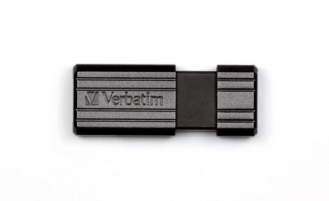 Clé USB PinStripe 4 Go, USB Type-A 2.0, noire 