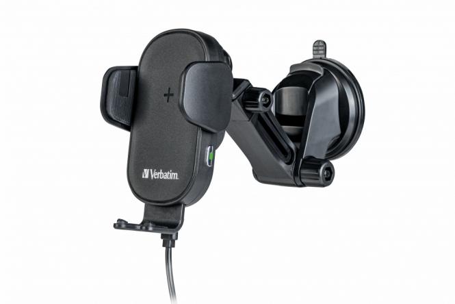 FWC-01 Support actif pour téléphone portable/smartphone, noir 