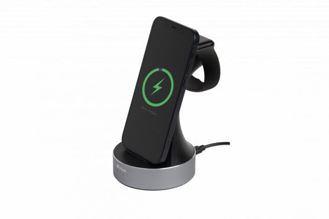 WCS-01 Chargeur sans fil universel noir pour intérieur 