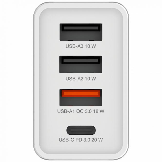 49700 Universal White - Recharge rapide CA - Intérieur 