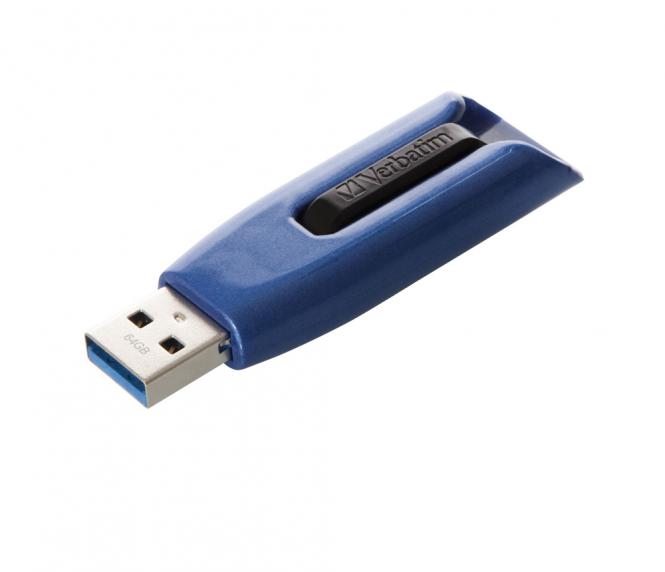 V3 MAX - Clé USB 3.0 64 Go - Bleu 