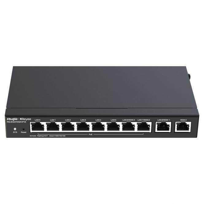 Routeur PoE Contrôleur cloud, 9 ports LAN GE + 1 port WAN GE 