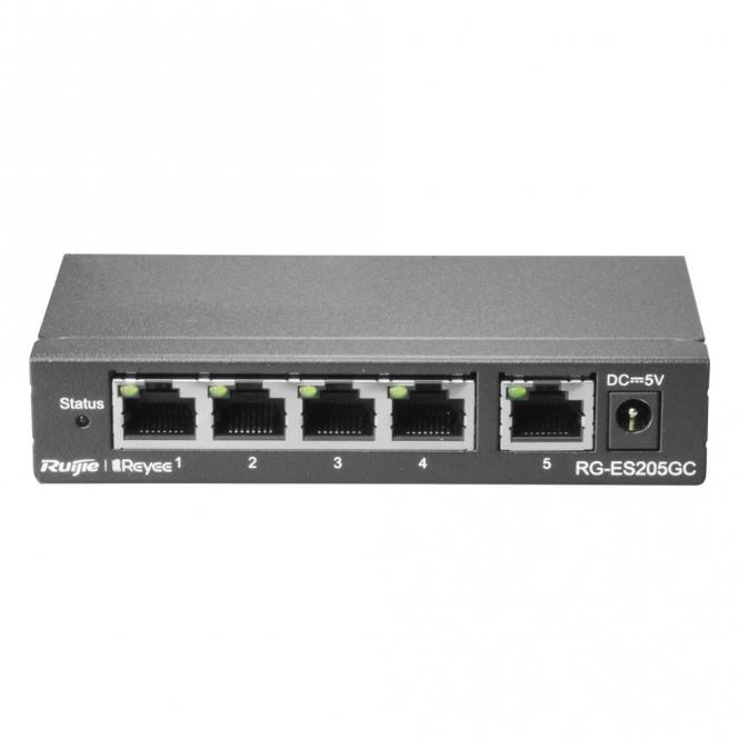 Switch Cloud 2, 5 RJ45-Gigabit-Ports, Portgeschwindigkeit 10/100/1000Mbit/s 