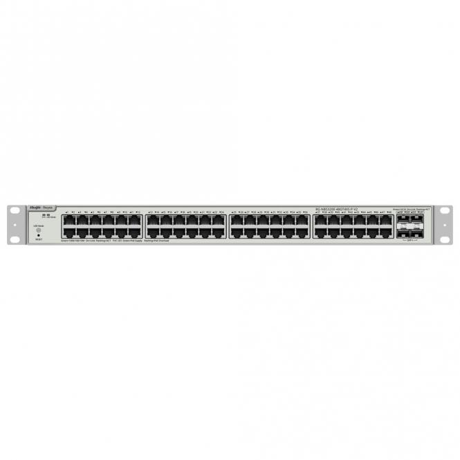 PoE Cloud Managed Switch L2+, 48 PoE-Ports + 4 SFP+ 